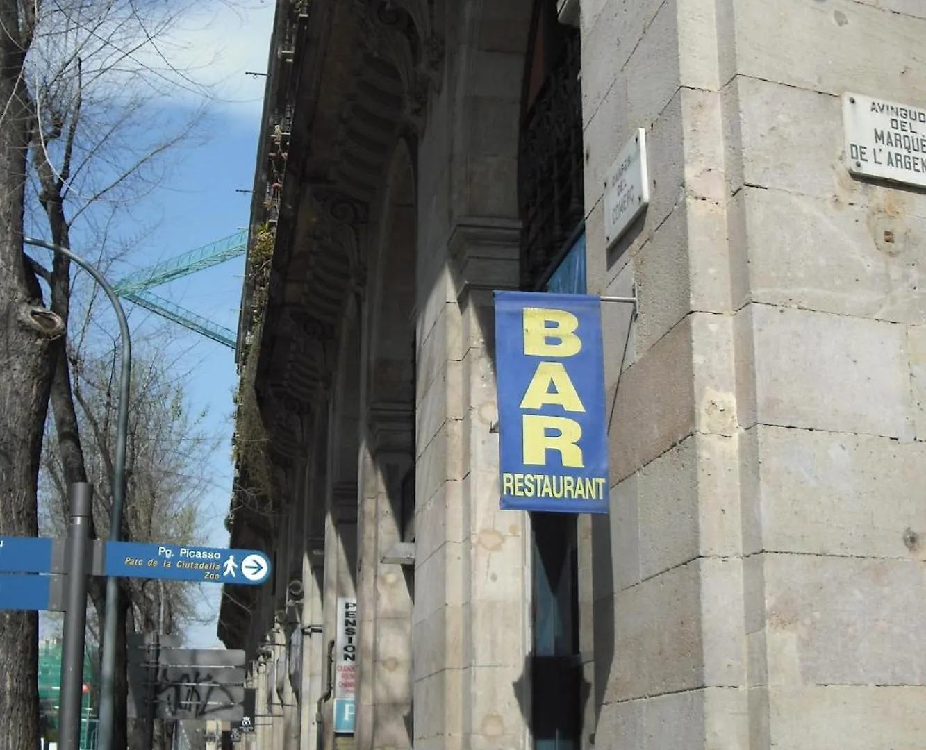 Pension Ciudadela Barcelona Hiszpania